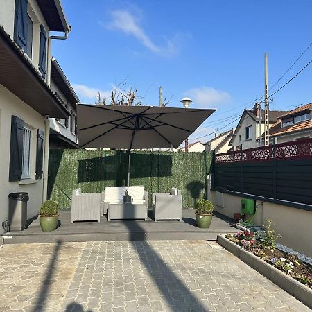 Chambre Pour 2 Personnes Avec Lit Separe Dans La Banlieue Parisienne 봉디 외부 사진