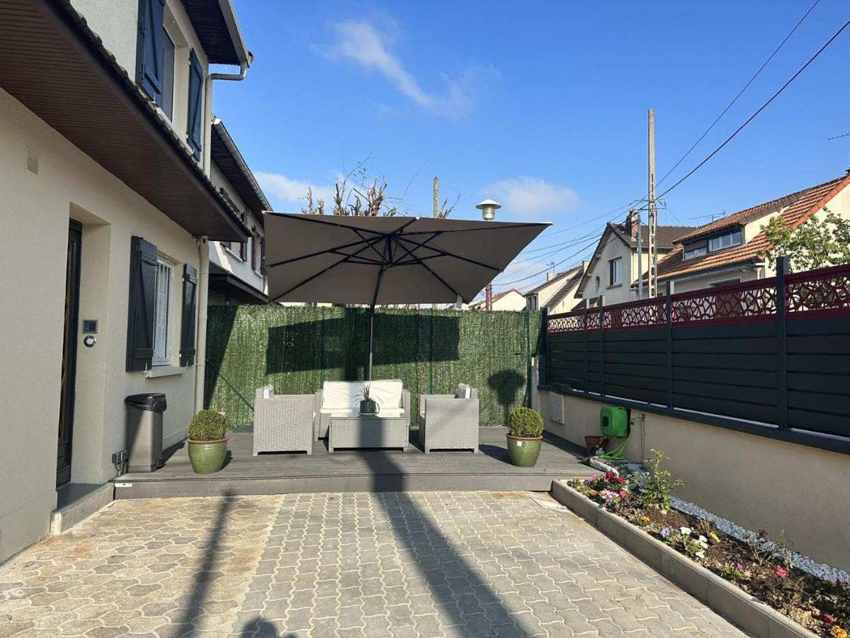 Chambre Pour 2 Personnes Avec Lit Separe Dans La Banlieue Parisienne 봉디 외부 사진